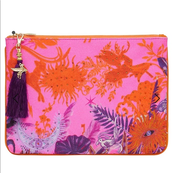 Camilla Handbags - CAMILLA *Tropic of Neon* pink clutch bag purse pouch
